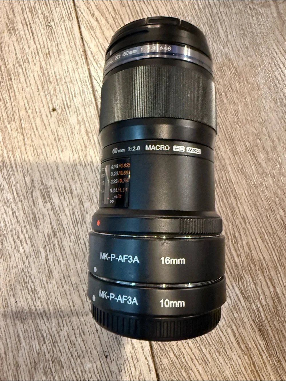 OlympusM.Zuiko60mmf/2.8MacroLens+ExtensionTubes–MicroFourThirds